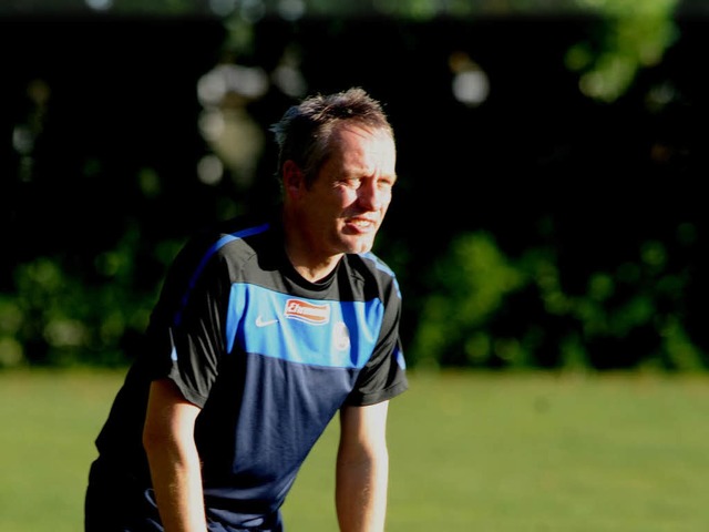 SC-Trainer Christian Streich. 