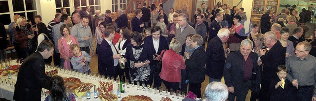 Gut besucht war der Neujahrsempfang in Wittlingen.   | Foto: Hartenstein