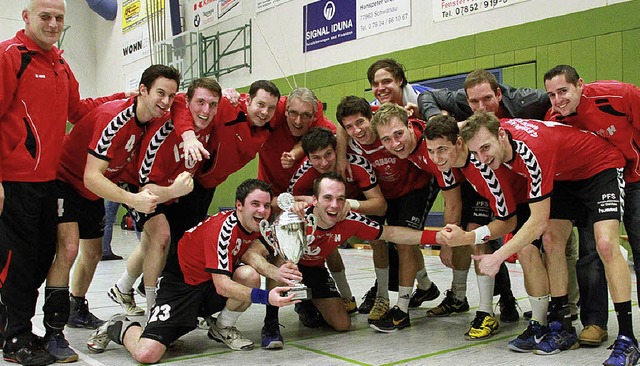 Sieger in Ringsheim: die Handballer des TV Herbolzheim  | Foto: holm