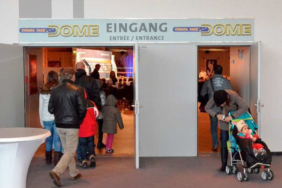 Am Eingang sah noch alles ganz locker aus (Foto: Wolfram Köhli) Am Eingang sah noch alles ganz locker aus (Foto: Wolfram Köhli)