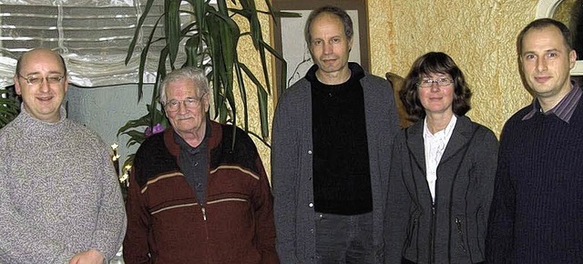 Ehrung beim  Schachclub (von links): A...us, Claudia Lienert und Achim Sexauer   | Foto: bz