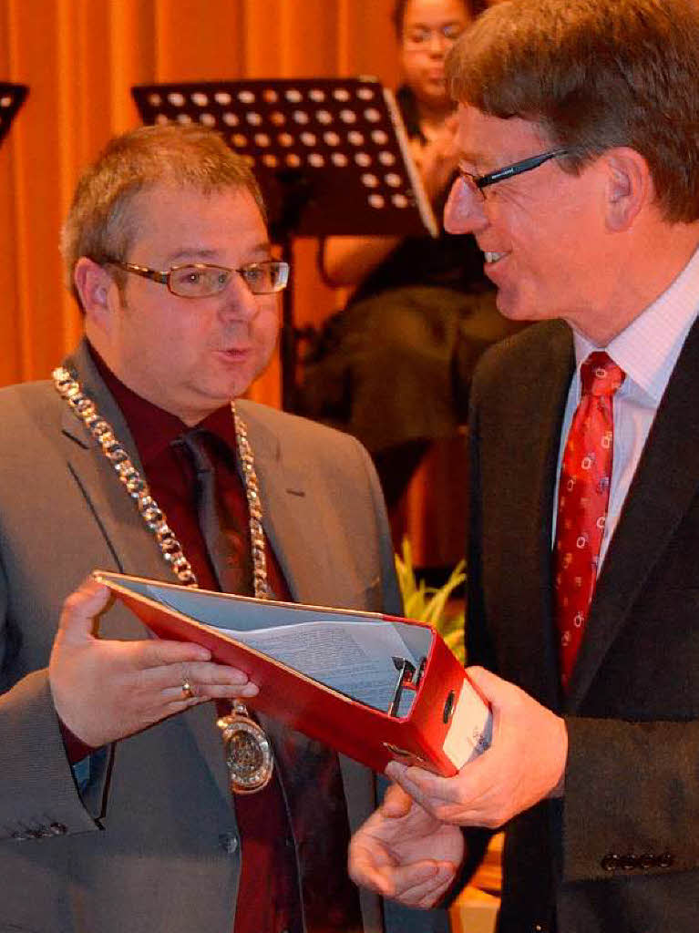 Amtseinfhrung Alexander Guhl im Kursaal