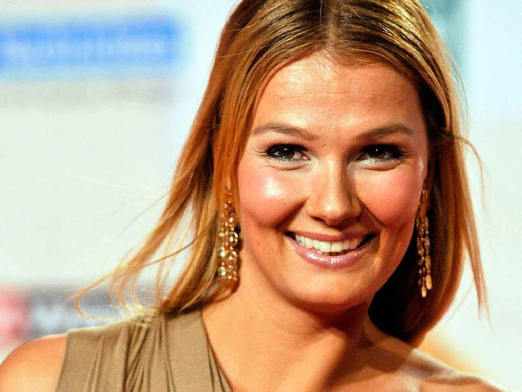 Ex-Schwimmstar Franziska van Almsick hat einen Sohn namens Don Hugo