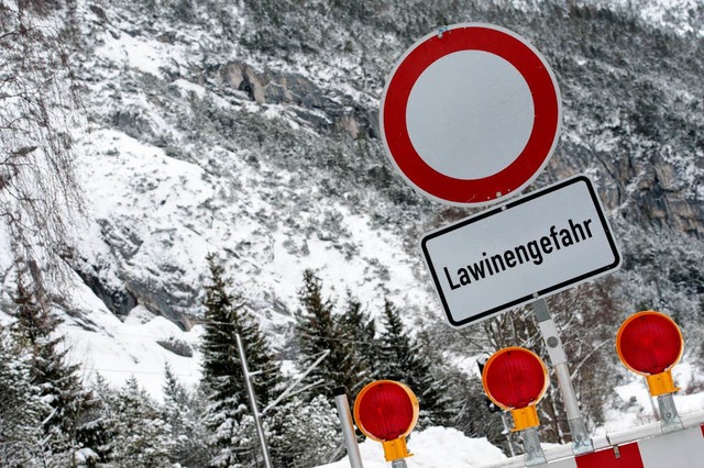Erhhte Lawinengefahr in den bayerischen Alpen.  | Foto: dapd
