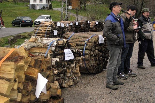 Ein ganzer Haufen Holz