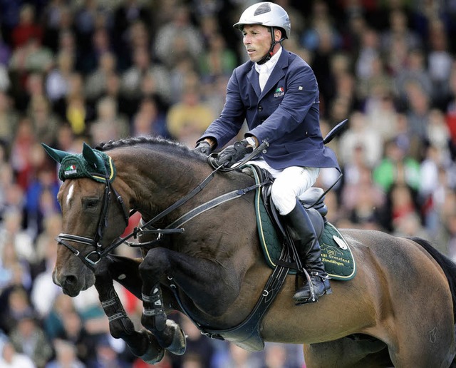 In Basel am Start ist auch Hans Dieter Dreher aus Eimeldingen.   | Foto: dpa