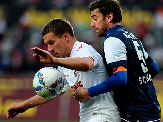 Vergangenheit: Heiko Butscher im Trikot des SC Freiburg.  | Foto: AFP