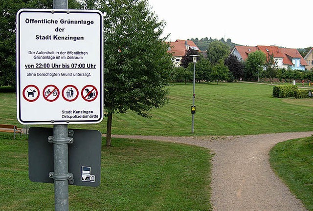 Der Brgerpark Altes Grn  | Foto: Schler