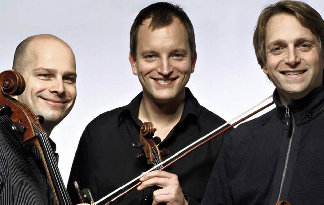 Trio Echnaton: Frank-Michael Guthmann, Sebastian Krunnies und  Wolfram Brandl   | Foto: PR