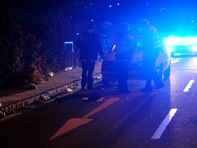 Bei einem schweren Unfall wurde ein lteres Ehepaar in Staufen schwer verletzt.  | Foto: Patrick Seeger