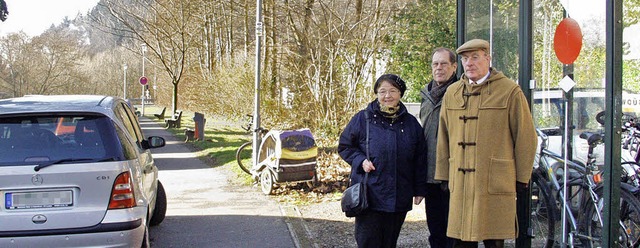 Wer nimmt mich mit zum Krankenhaus? St...lplatz links vom Waldkircher Bahnhof.   | Foto: sylvia timm