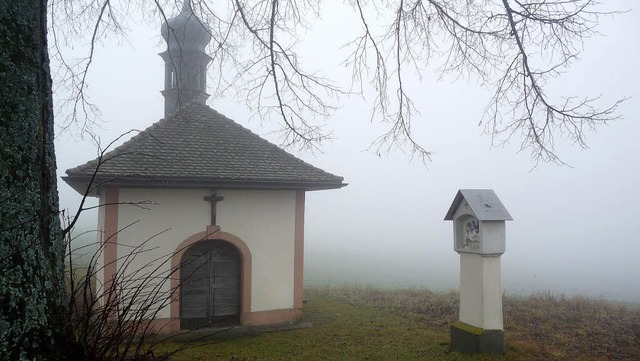 Die Kapelle auf dem Kalvarienberg, zwi...ebetsstunden und Gottesdienste statt.   | Foto: Thomas Gntert