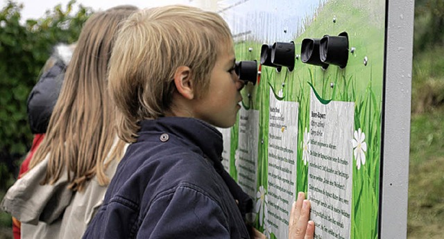 Naturbeobachtung ist auch fr die Kleinen spannend.    | Foto: bohn