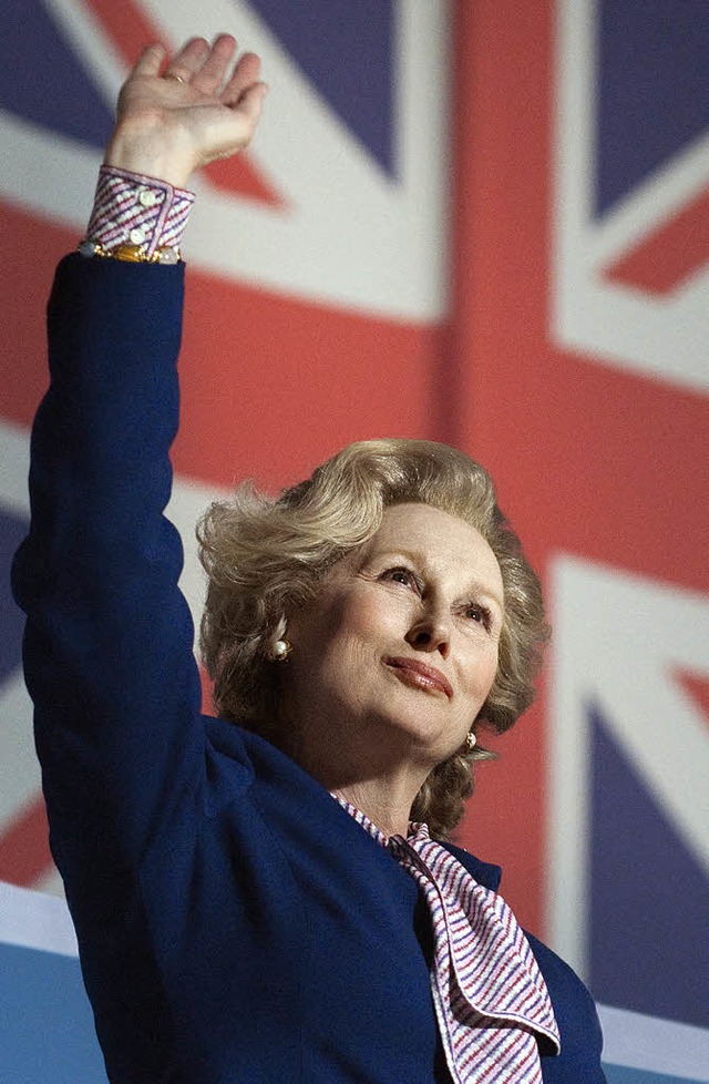 Meryl Streep &#8211; eine nahezu perfekte Maggie Thatcher   | Foto: dpa