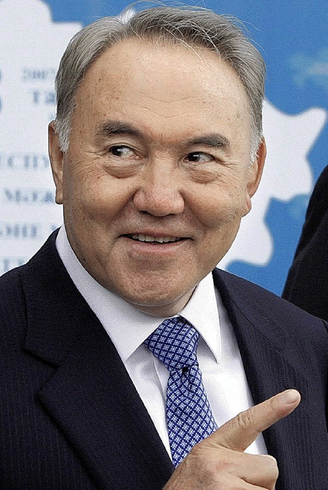 Kasachstans Prsident Nursultan Nasarbajew   | Foto: dpa