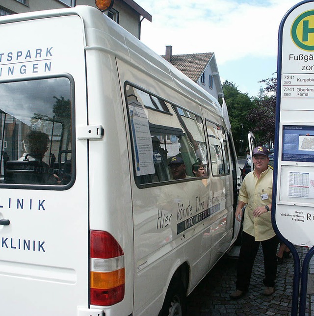 Bad Krozingen hat es vorgemacht. Bald ...h durch Breisach ein Brgerbus rollen.  | Foto: Markus Donner