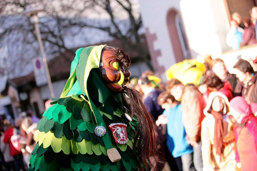 Bunter Festumzug: 15.000 Hstrger ehren den Verband Oberrheinischer Narrenznfte.