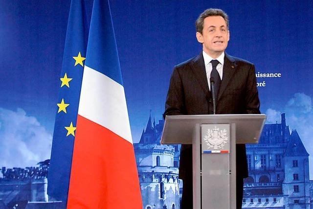 Sarkozys Ansehen – herabgestuft