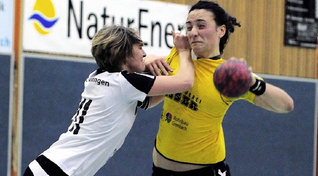 Augen zu und durch hie es fr die Gre...gen die Waiblingerin Christiane Haas.   | Foto: Meinrad Schn