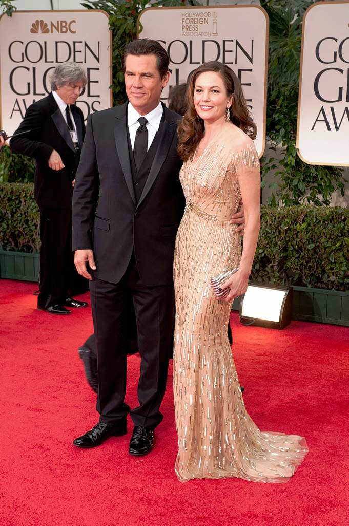 Nominiert fr den Golden Globe:  Diane Lane neben ihrem ehemann Josh Brolin.