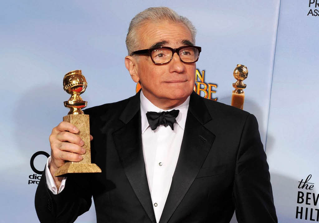 Veteran Martin Scorsese erhielt die Goldene Weltkugel fr den Film „Hugo“.