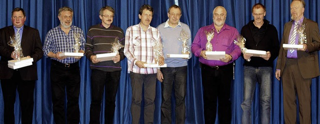 Langjhrig ttige Gemeinde- und Ortsch..., Joachim Gloeden und Karl Duttlinger   | Foto: Gert Brichta