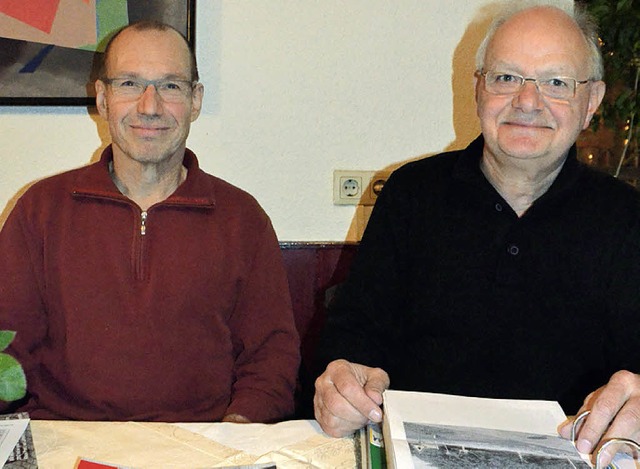 Die  IG-Velo Sprecher Thomas Kappler (links) und Bernhard Braun  | Foto: Weber-Kroker
