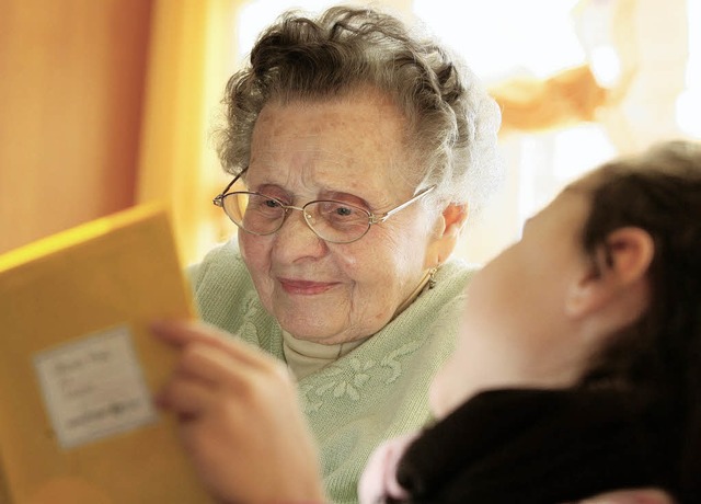 Jung und Alt heiter vereint: Isabella ...ie Handschrift einer Zweitklsslerin.   | Foto: Bastian Henning