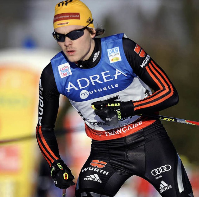 Auf dem letzten Kilometer so schnell w... Weltcup im franzsischen Chaux Neuve   | Foto: dapd