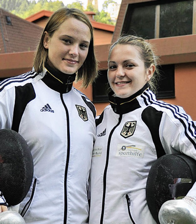 Alexandra (links) und Olga (rechts) Ehler.   | Foto: Hubert Bleyer
