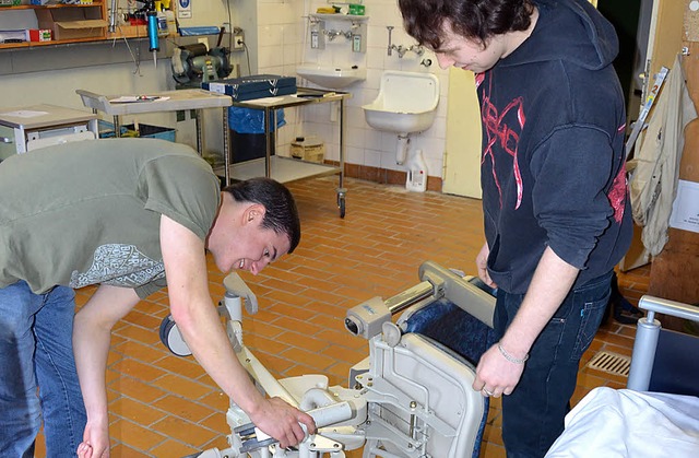 Technische Arbeiten, wie beispielsweis...der Helios-Klinik in Titisee-Neustadt.  | Foto: Sebastian Barthmes