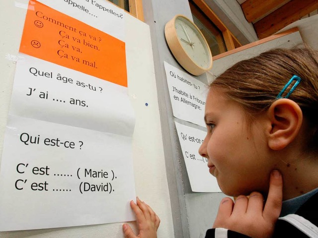 berfordert das frhe Erlernen eine Fremdsprache Grundschulkinder?  | Foto: dpa