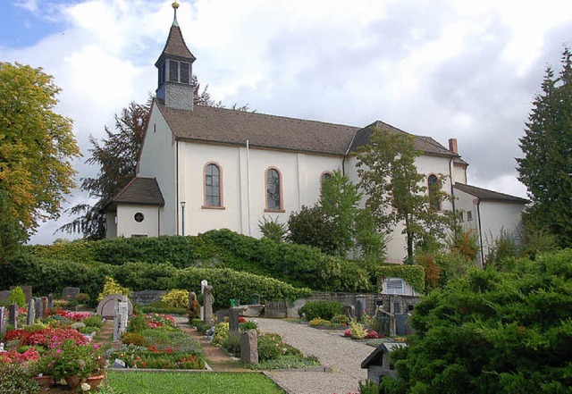 Wurde vor 150 Jahren gebaut: Die katholische Kirche Kandern.  | Foto: Markus Maier