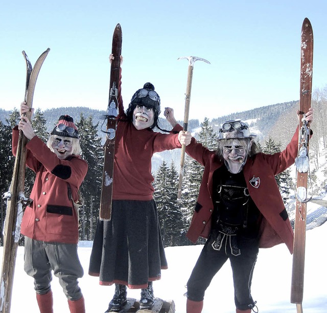 &#8222;Los Chrachos&#8220;  auf der Piste.   | Foto: Privat