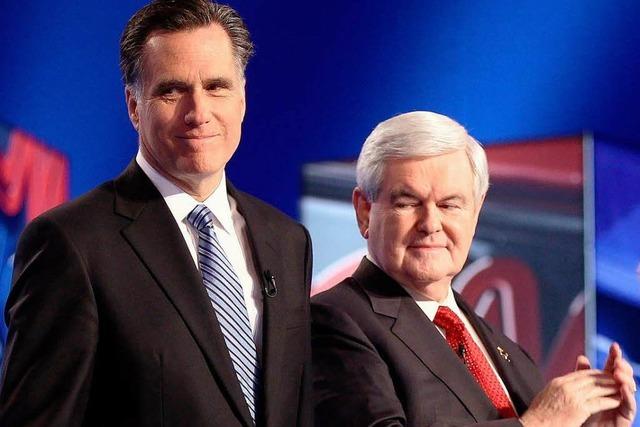 US-Republikaner: Gingrich nähert sich Romney