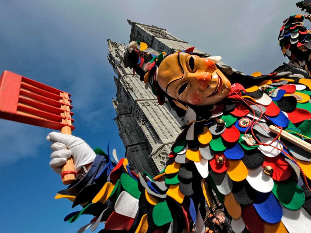 Bunt und laut: Das große Narrentreffen der Schwäbisch-Alemannischen Narrenzünfte in Konstanz. Bunt und laut: Das große Narrentreffen der Schwäbisch-Alemannischen Narrenzünfte in Konstanz.