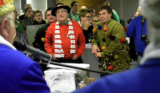 Blau dankt Rot: Erwin Wehinger stellt viele Fotos zur Verfgung.  | Foto: Peter Gerigk