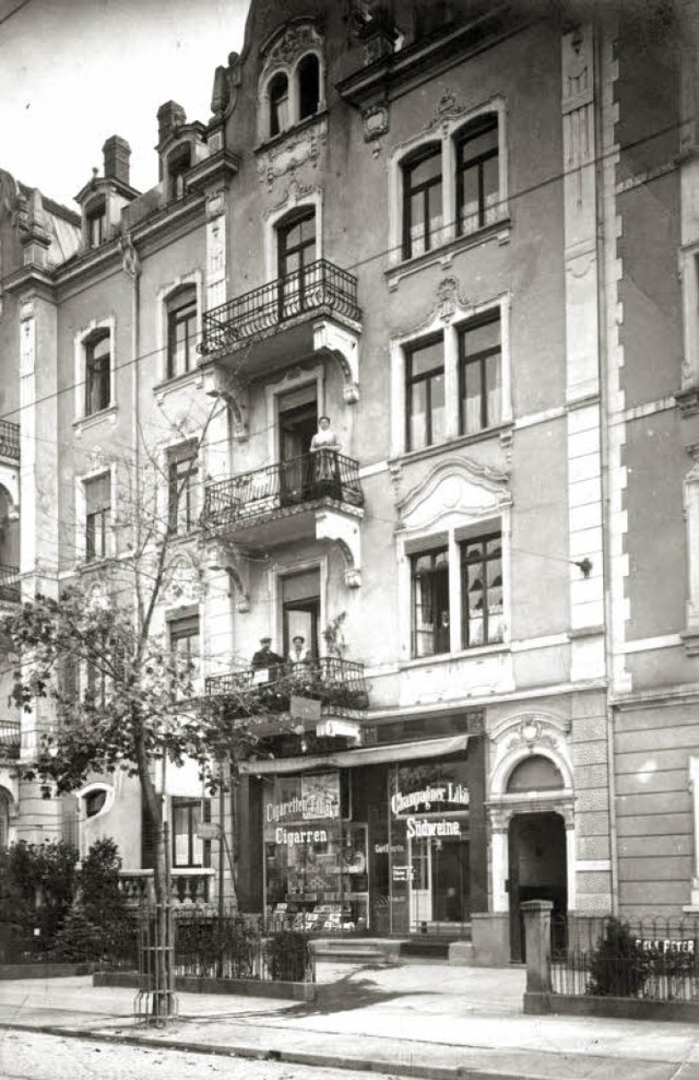 Das Haus Gnterstalstrae 39 einst und...das mit der 39 ein Doppelhaus bildet.   | Foto: Archiv Manfred Gallo/Ingo Schneider