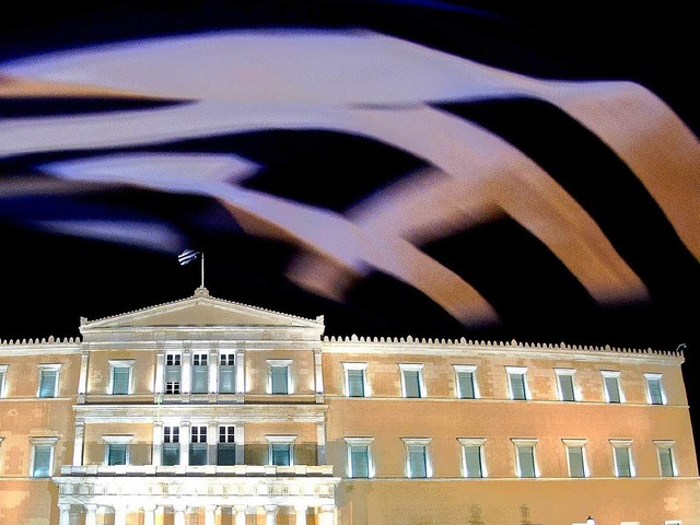 Die  Verhandlungen ber eine Verringer...er griechischen Schuldenlast dauern an  | Foto: dpa