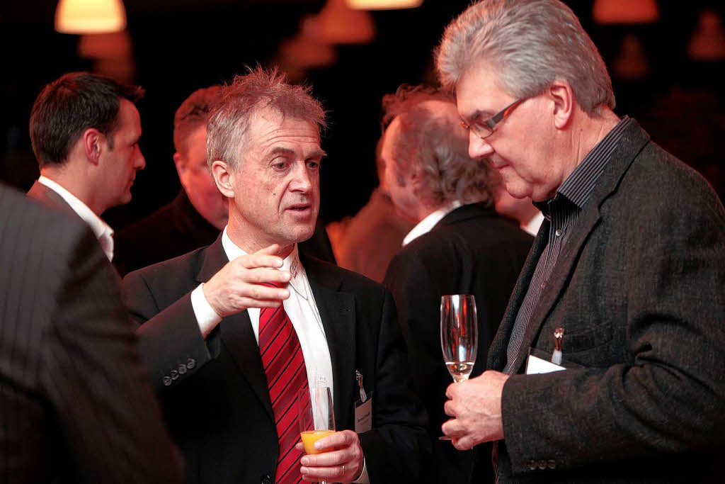 BZ-Gesprch im Betriebsrestaurant der Sick AG