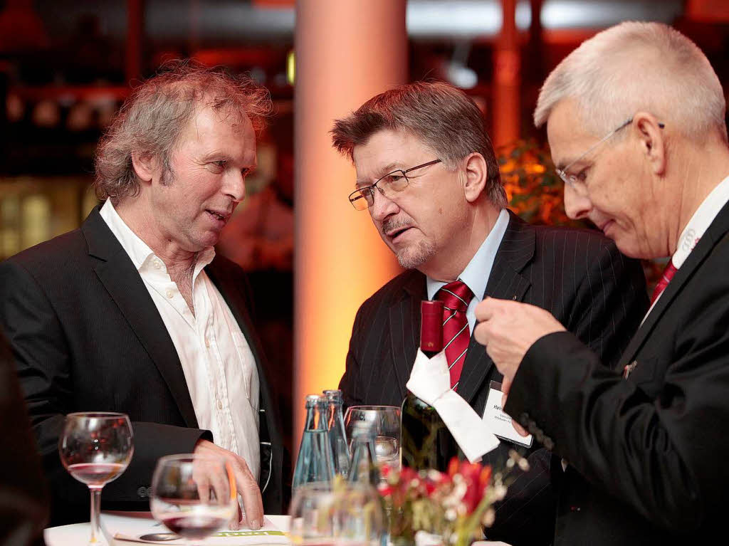 BZ-Gesprch im Betriebsrestaurant der Sick AG