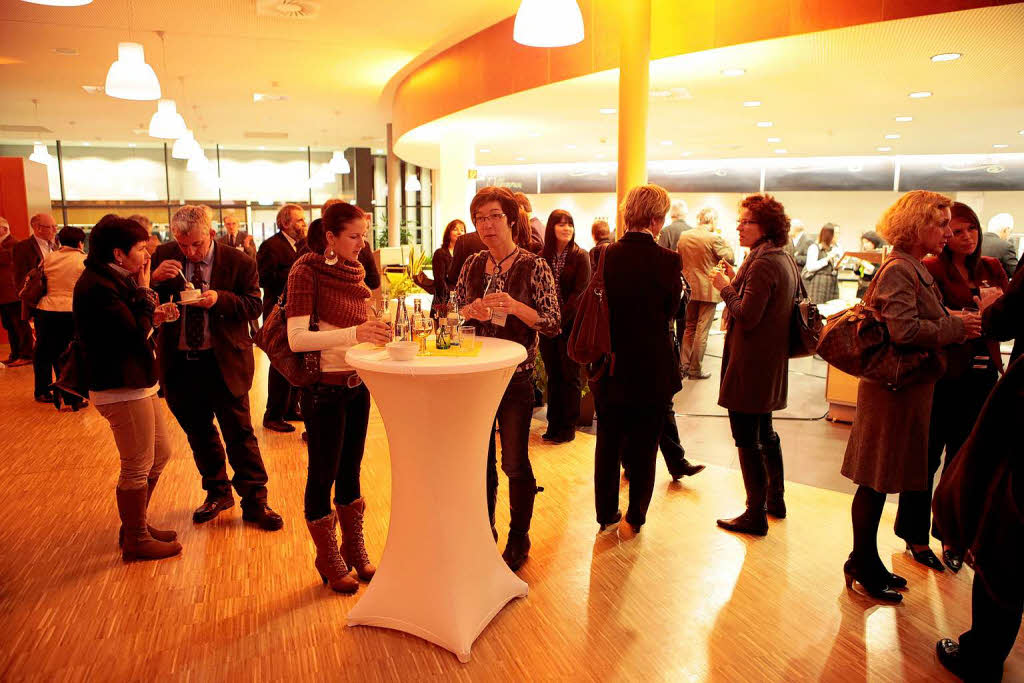 BZ-Gesprch im Betriebsrestaurant der Sick AG