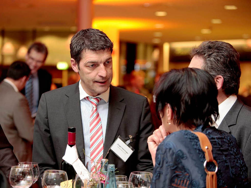 BZ-Gesprch im Betriebsrestaurant der Sick AG