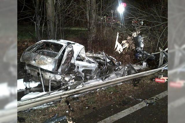 Zwei Tote bei Unfall auf der B 3 bei Gundelfingen