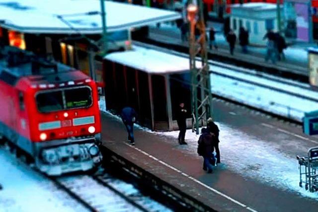 Freiburg hat den zweitpnktlichsten Bahnhof Deutschlands