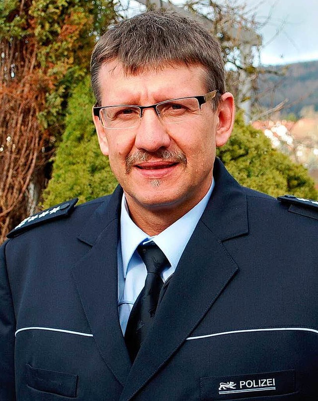 Albert Zeh, der knftige Leiter des Polizeireviers Bad Sckingen  | Foto: Bad Sckingen