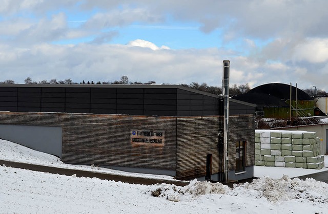 Das Herzstck der Lffinger Nahwrmeve...der Biogasanlage der Familie Wiggert.   | Foto: Martin Wunderle