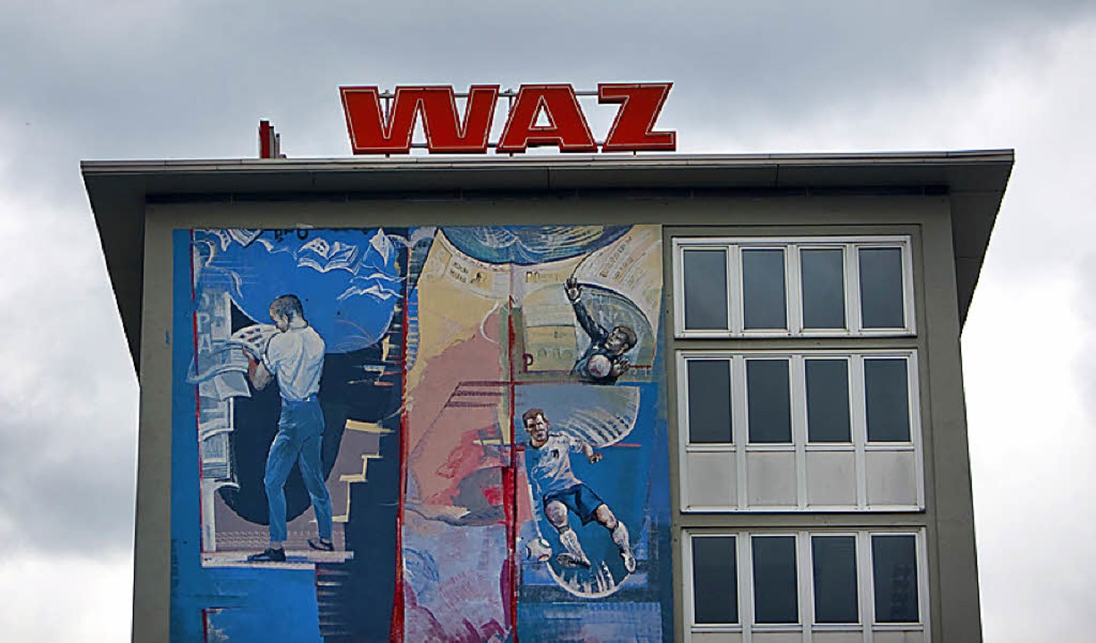 Die Zentrale der WAZ-Mediengruppe in Essen   | Foto: dpa
