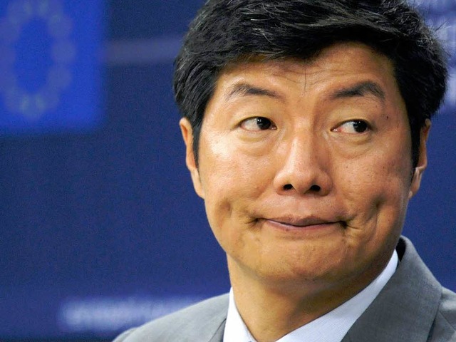 Lobsang Sangay fordert die Weltgemeinschaft auf, zu helfen.  | Foto: AFP