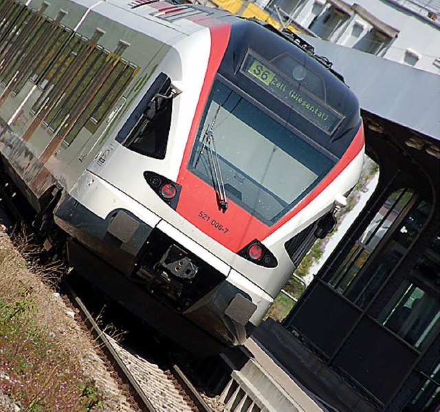 Bleibt eine S-Bahn durchs Kandertal nur eine Vision?   | Foto: BZ